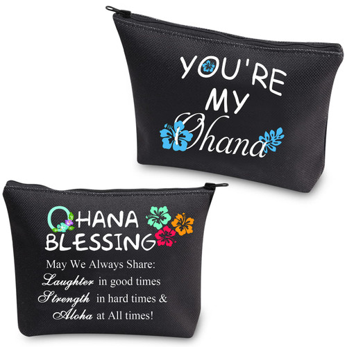 CMNIM Ohana Gifts Ohana Makeup Bag Ohana Friend Family Gifts Ohana Hibiscus Flower Cosmetic Bag Hawaiian Gifts Ohana Travel Pouch (YOU'RE MY Ohana) CMNIM Ohana Gifts Ohana Makeup Bag Ohana Friend Family Gifts Ohana Hibiscus Flower Cosmetic Bag Hawaiian Gifts Ohana Travel Pouch (YOU'RE MY Ohana)