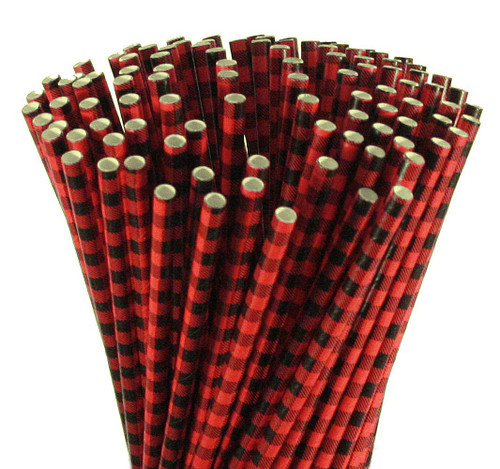 Farmhouse Decor Party Supplies Biodegradable Paper Straws Bundle - Plaid Paper Drinking Straw Lumberjack Flannel Buffalo Design Pack of 100 Farmhouse Christmas Birthday Farmhouse Decor Party Supplies Biodegradable Paper Straws Bundle - Plaid Paper Drinking Straw Lumberjack Flannel Buffalo Design Pack of 100 Farmhouse Christmas Birthday