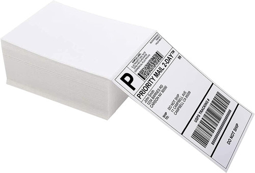 MBLABEL Thermal Direct Labels, 4"x6" Fanfold Thermal Label Printer Paper, Thermal Shipping Label Compatible with Zebra, MUNBYN and Rollo, Permanent Adhesive (500 Labels) MBLABEL Thermal Direct Labels, 4"x6" Fanfold Thermal Label Printer Paper, Thermal Shipping Label Compatible with Zebra, MUNBYN and Rollo, Permanent Adhesive (500 Labels)