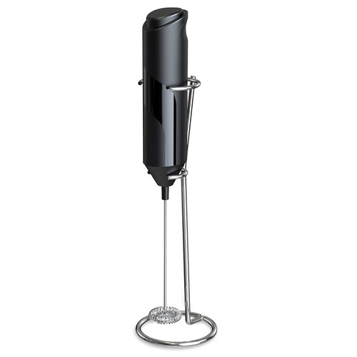 Milk Frother Handheld| Battery Operated Frother for Coffee| Milk Foamer with Stainless Steel Whisk | Electric Whisk Drink Mixer for Coffee, Frappe, Lattes, Cappuccino and Hot Chocolate