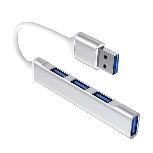 URAO USB hub 3.0 USB Splitter for Laptop 4-Port USB Extension Hub Ultra Slim USB Port Hub Multiport Adapter Multi USB Extender