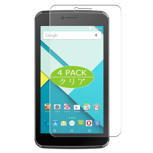 Synvy [4 Pack] Screen Protector, Compatible with BLU Touchbook G7 7" TPU Film Protectors [Not Tempered Glass]