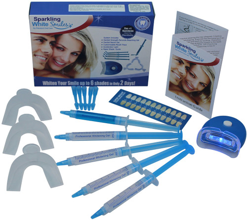 Spa Series Bright White Professional Teeth Whitening System for Optimal Results. Whiten Teeth Up to 6 Shades in Only 2 Days!