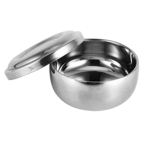Shaving Bowl with Lid, Stainless Steel Shaving Soap Cream Bowl For Men Wet Shave Shaving Bowl with Lid, Stainless Steel Shaving Soap Cream Bowl For Men Wet Shave