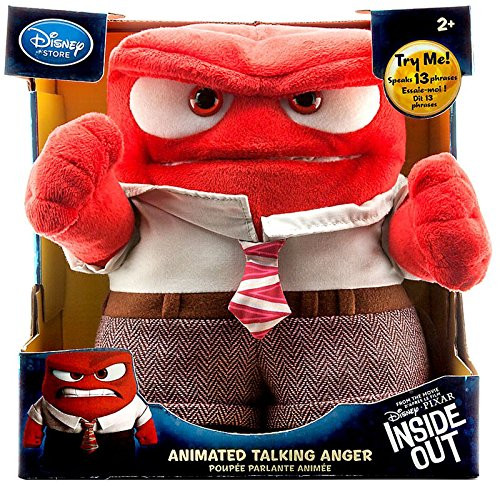 Disney / Pixar Inside Out Anger Animated 9" Talking Plush