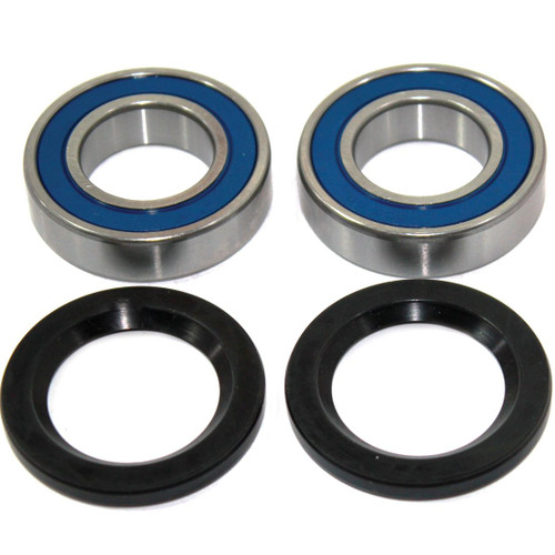 Caltric Front Wheel Ball Bearings & Seals Kit Compatible with Kawasaki Zx-9R Ninja Zx900 Zx-900 2000-2003
