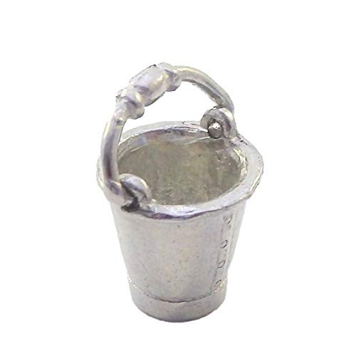 Melody Jane Dollhouse Pewter Bucket 1:24 Scale Miniature Kitchen Accessory