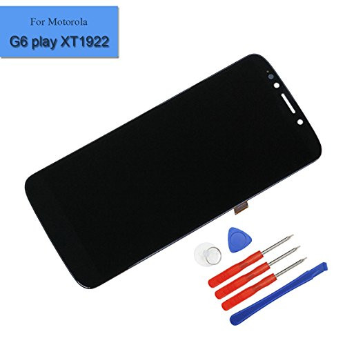 for Motorola Moto G6 Play XT1922 Replacement LCD Touch Screen Display Assembly Black + Tools