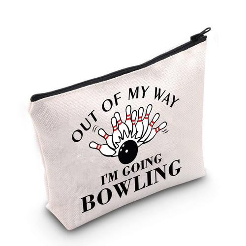 MEIKIUP Bowling Gifts Bowler Makeup Bag Bowling Team Gift Girls Bowling Gift Bowling Lover Gifts for Bowlers Bowling Players Makeup Bag Travel Toiletry Bag (Out Of Bowling Bag) MEIKIUP Bowling Gifts Bowler Makeup Bag Bowling Team Gift Girls Bowling Gift Bowling Lover Gifts for Bowlers Bowling Players Makeup Bag Travel Toiletry Bag (Out Of Bowling Bag)