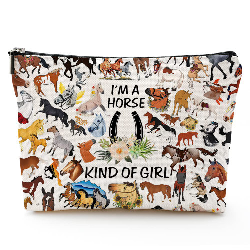 Byqone Horses Gifts for Girls Horse Makeup Bag Just a Girl Who Loves Horses Cowgirl Equestrian Travel Bag Cosmetic Pouch Horses Cosmetic Bag Horseshoe Horse Gifts for Girl Byqone Horses Gifts for Girls Horse Makeup Bag Just a Girl Who Loves Horses Cowgirl Equestrian Travel Bag Cosmetic Pouch Horses Cosmetic Bag Horseshoe Horse Gifts for Girl
