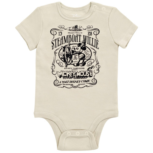 Disney D100 Mickey Mouse Newborn Baby Boys Bodysuit White 0-3 Months Disney D100 Mickey Mouse Newborn Baby Boys Bodysuit White 0-3 Months