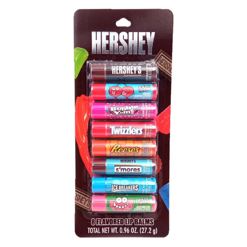 Taste Beauty Hershey 8-Pack Variety Flavored Lip Balm Taste Beauty Hershey 8-Pack Variety Flavored Lip Balm