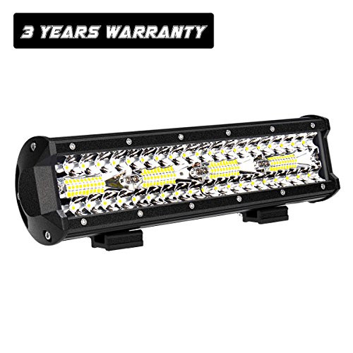 AMBOTHER Driving Lights 12 LED Light Bar Triple Row 180W Spot Flood Combo Beam Off Road Fog Light Work Lights for Truck Jeep Pickup Cabin Boat SUV Car ATV UTV Marine,3 Years Warranty AMBOTHER Driving Lights 12 LED Light Bar Triple Row 180W Spot Flood Combo Beam Off Road Fog Light Work Lights for Truck Jeep Pickup Cabin Boat SUV Car ATV UTV Marine,3 Years Warranty