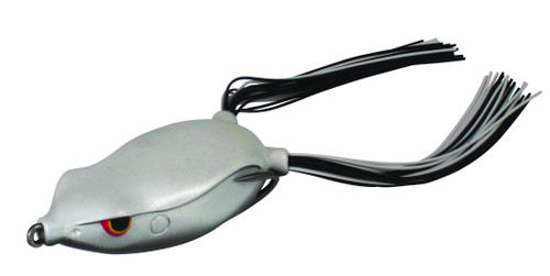 SPRO Fishing Bronzeye Frog 65 Bait-Pack of 1, White Black