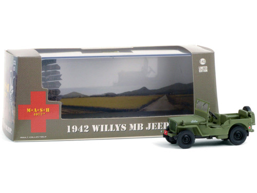 Greenlight 86589 MASH (1972-83 TV Series) - MASH 1942 Willys MB 1:43 Scale