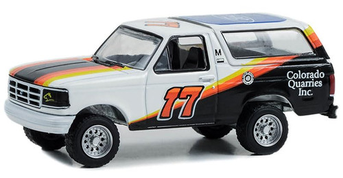 Greenlight 13330-F Pikes Peak International Hill Climb Series 1-1994 Bronco #17 - Jimmy Fo rd 1/64 Scale