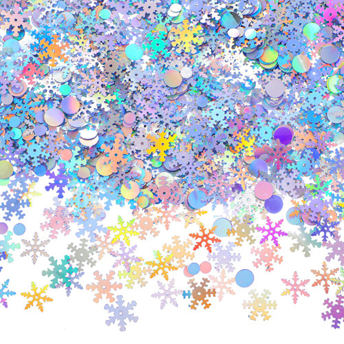 3 oz 1000 Pieces Holographic Glitter Snowflake Round Confetti Iridescent Snowflake Round Confetti Wonderland Snowflake Confetti Round Confetti Decoration for Winter Christmas Wedding Birthday Party 3 oz 1000 Pieces Holographic Glitter Snowflake Round Confetti Iridescent Snowflake Round Confetti Wonderland Snowflake Confetti Round Confetti Decoration for Winter Christmas Wedding Birthday Party