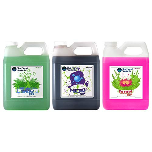 Blue Planet Nutrients Elite Series 3-Part Base Nutrients Quart (32 oz bottles) | Grow Fruits Flowers Herbs Vegetables | Hydroponic Aeroponic Soil Coco Coir | For All Plants & Gardens Blue Planet Nutrients Elite Series 3-Part Base Nutrients Quart (32 oz bottles) | Grow Fruits Flowers Herbs Vegetables | Hydroponic Aeroponic Soil Coco Coir | For All Plants & Gardens