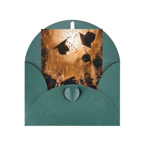 VTCTOASY Graduation Ceremony Blank Greetings Cards With Envelopes 4'' X 6'' Note Cards Thank You Cards All Occasion Cards For Christmas Holidays Birthday Graduation Anniversaries