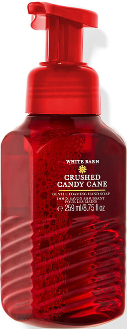 Bath & Body Works Crush Candy Cane Gentle Foaming Hand Soap 8.75 oz (Crush Candy Cane)