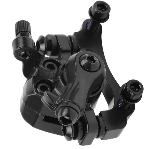 Qiilu Scooter Brake Disc Brake Caliper Aluminum Alloy Electric Scooter Mechanical Disc Front Brake Right Side for 8In 10In Electric Scooter Qiilu Scooter Brake Disc Brake Caliper Aluminum Alloy Electric Scooter Mechanical Disc Front Brake Right Side for 8In 10In Electric Scooter