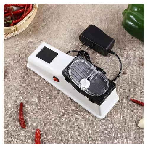 Electric Knife Sharpener,Kitchen knife sharpener,Electric Knife Sharpener,Professional Kitchen Knife Sharpener Portable Knife Sharpener Tool (Power cord)