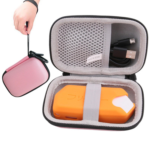 JINMEI Hard EVA Carrying Case Compatible with Flipper Zero Case. (Pink)
