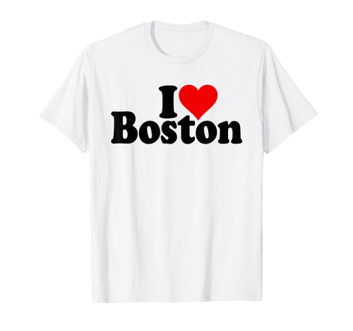 I LOVE HEART BOSTON MASSACHUSETTS T-Shirt