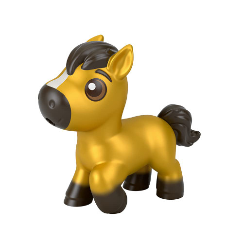 Mini Collectible Figures Precious Ponies Inspired by The Movie Spirit Untamed - Pony Golden Edition Spirit Horse with Black Trim ~ Unopened Identified Blind Mystery Bag ~ Series 1 Mini Collectible Figures Precious Ponies Inspired by The Movie Spirit Untamed - Pony Golden Edition Spirit Horse with Black Trim ~ Unopened Identified Blind Mystery Bag ~ Series 1
