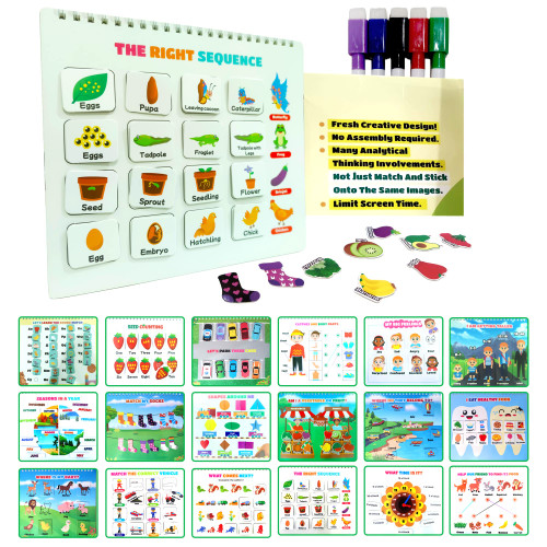 Busy Book Toddler Activities Book Preschool Toys Learning & Education Toys Montessori Toys for Toddlers Preschool Learning Activities Kindergarten Learning Activities Autism Sensory Toys Busy Book Toddler Activities Book Preschool Toys Learning & Education Toys Montessori Toys for Toddlers Preschool Learning Activities Kindergarten Learning Activities Autism Sensory Toys