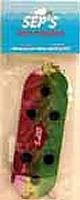 Sep's Pro Fishing UV Dodger, 4/0, Watermelon
