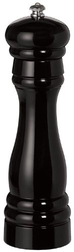 Fletchers' Mill Federal Pepper Mill, Black - 8 Inch, Adjustable Coarseness Fine to Coarse, MADE IN U.S.A.