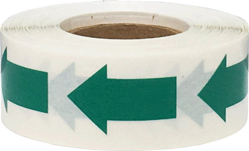 Color Coding Arrow Labels Green for Organizing Inventory 1 x 5/8 Inch 500 Total Adhesive Stickers