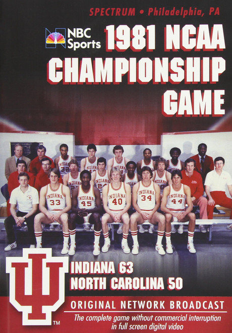 1981 NCAA Championship: Indiana vs. UNC [DVD]