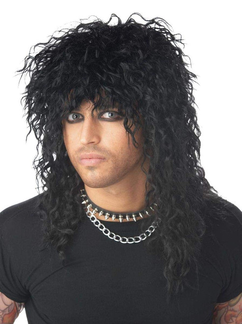 California Costumes Men's Headbanger Wig,Black,One Size