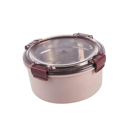 BESTOYARD Box Fridge Containers Refrigerator Containers Lunch Container Bowl with Lid Office Food Single Layer