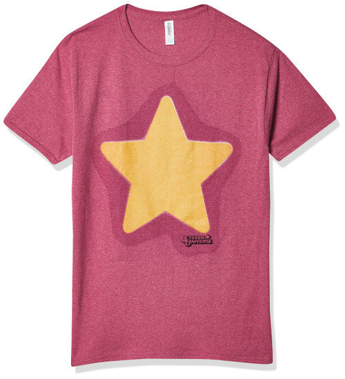Beavis and Butthead Men's Steven Star T-Shirt, 3X-Large, Red Heather