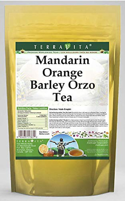 Mandarin Orange Barley Orzo Tea (25 tea bags, ZIN: 554238)
