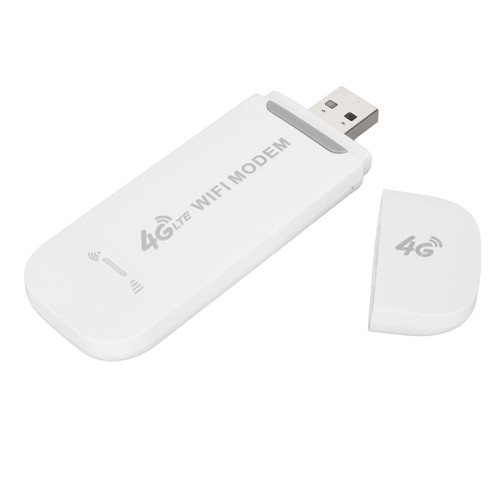 4G LTE USB WiFi Modem Dongle with SIM Card Slot, Mobile Router WiFi Hotspot for Phone PC Laptop Tablet, 10 Users Sharing, Portable Travel Wireless Network Mini Router