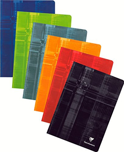 Clairefontaine Classic Staple-Bound Notebooks ruled with margin 8 1/4 in. x 11 3/4 in. 40 sheets