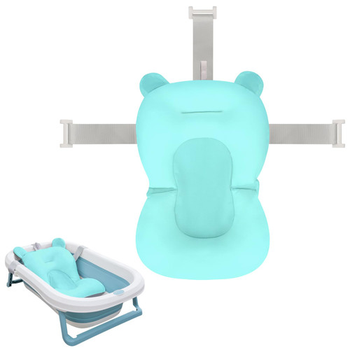 Colorlife Baby Bath Seat Support Net Infant Bathing Seat Support Mat, Comfortable Adjustable Non-Slip Three-Pointed Baby Shower Net Bathtub Sit Up Mesh for Newborn 0-6 Months-Blue(No Bathtub) Colorlife Baby Bath Seat Support Net Infant Bathing Seat Support Mat, Comfortable Adjustable Non-Slip Three-Pointed Baby Shower Net Bathtub Sit Up Mesh for Newborn 0-6 Months-Blue(No Bathtub)