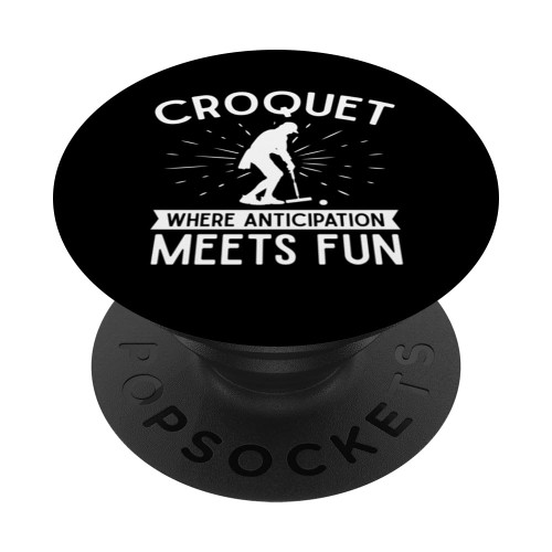 Croquet Lawn Game Croquet Player Croquet Lover PopSockets Standard PopGrip Croquet Lawn Game Croquet Player Croquet Lover PopSockets Standard PopGrip