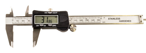 Electronix Express 0604CAL3IN1 3-in-1 LCD Digital Vernier Caliper, 1-6"/0-150mm