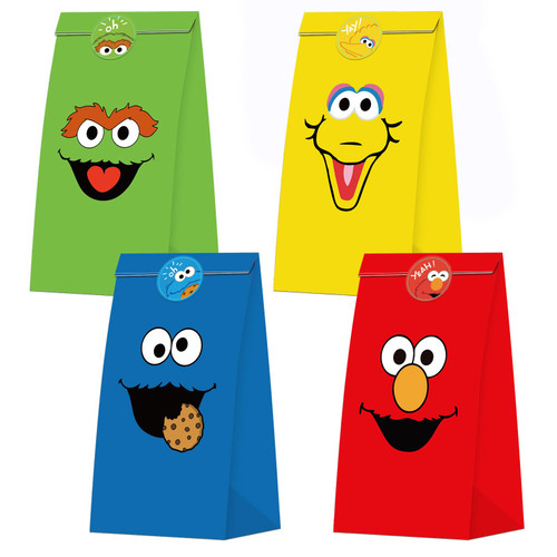 28 PCS Game Theme Birthday Party Candy Gift Bags for Sesame Friends Street Party Supplies Birthday Party Decorations - Party Favor Goody Treat Candy Bags for Game Kids Adults Birthday Party Decor 28 PCS Game Theme Birthday Party Candy Gift Bags for Sesame Friends Street Party Supplies Birthday Party Decorations - Party Favor Goody Treat Candy Bags for Game Kids Adults Birthday Party Decor
