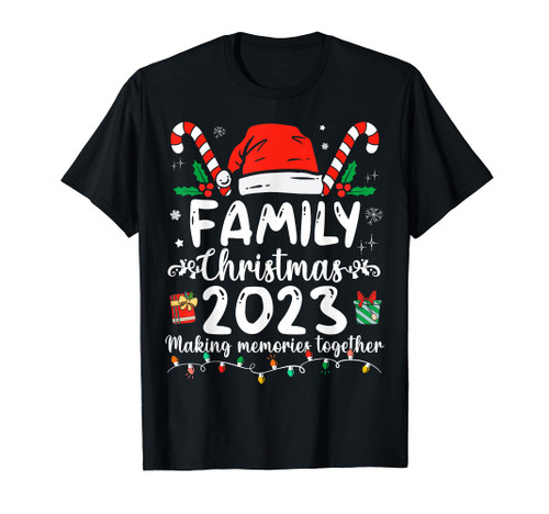 Family Christmas 2023 Matching Squad Santa Elf Funny Xmas T-Shirt Family Christmas 2023 Matching Squad Santa Elf Funny Xmas T-Shirt