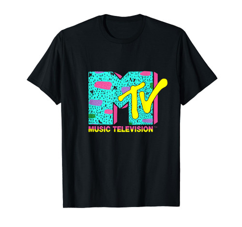 Mademark x MTV - The official MTV Logo with wild colors and a funky design T-Shirt