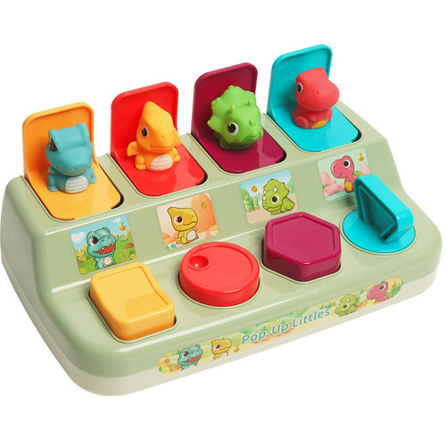 Interactive Pop Up Toy, Baby Pop Up Toys Educational Baby Toys 12-18 Months, Dinosaur Baby Toys for 1 Year Old, Early Developmental Cause and Effect Pop Up Animals Toy for Babies 12 to 24 Months Interactive Pop Up Toy, Baby Pop Up Toys Educational Baby Toys 12-18 Months, Dinosaur Baby Toys for 1 Year Old, Early Developmental Cause and Effect Pop Up Animals Toy for Babies 12 to 24 Months