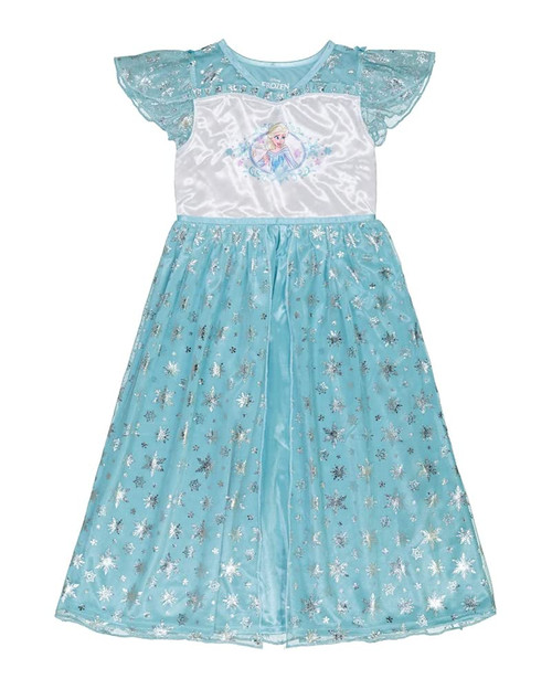 Disney Girls' Frozen Fantasy Gown Nightgown, ELSA IN BLUE 2, 3T Disney Girls' Frozen Fantasy Gown Nightgown, ELSA IN BLUE 2, 3T