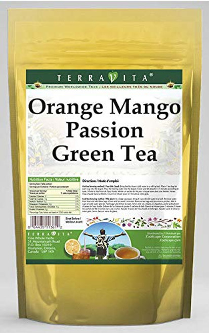 Orange Mango Passion Green Tea (25 tea bags, ZIN: 539676) Orange Mango Passion Green Tea (25 tea bags, ZIN: 539676)