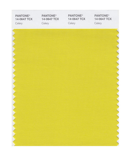 PANTONE SMART 14-0647X Color Swatch Card, Celery